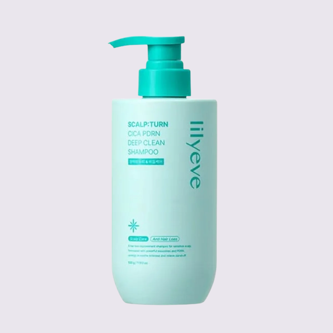 LILYEVE - SCALP:TURN CICA PDRN Deep Clean Shampoo 500ml