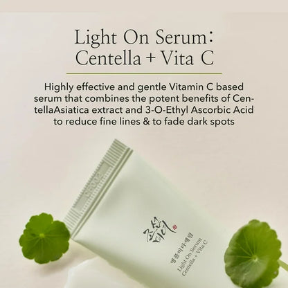 BEAUTY OF JOSEON - Light On Serum Centella + Vita C 30ml