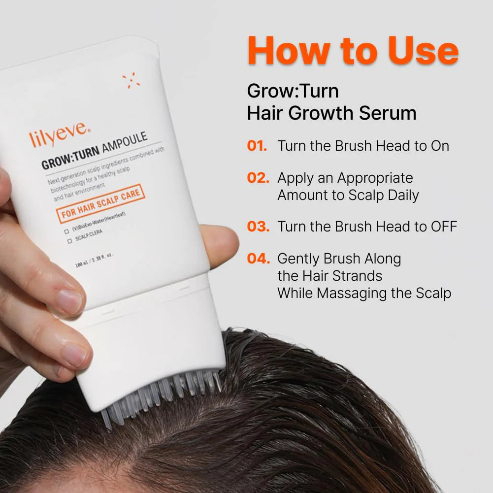 LILYEVE - GROW:TURN  EXOSOME Brush Ampoule 100ml