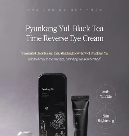 PYUNKANG YUL - Crema para Ojos Black Tea Time Reverse, 25ml