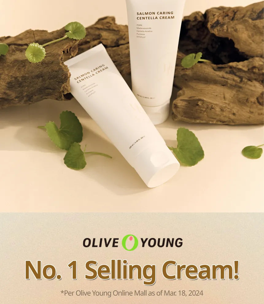 HEVEBLUE - Salmon Caring Centella Cream 100ml