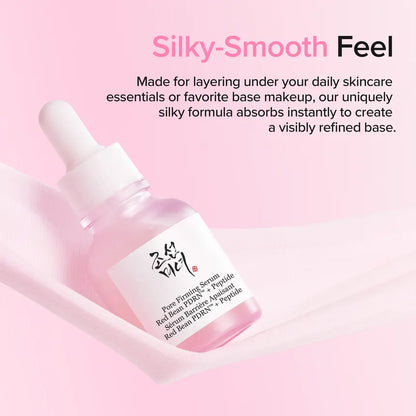 BEAUTY OF JOSEON - Pore Firming Serum Red Bean PDRN + Peptide 30ml | Sérum Coreano para Poros y Firmeza