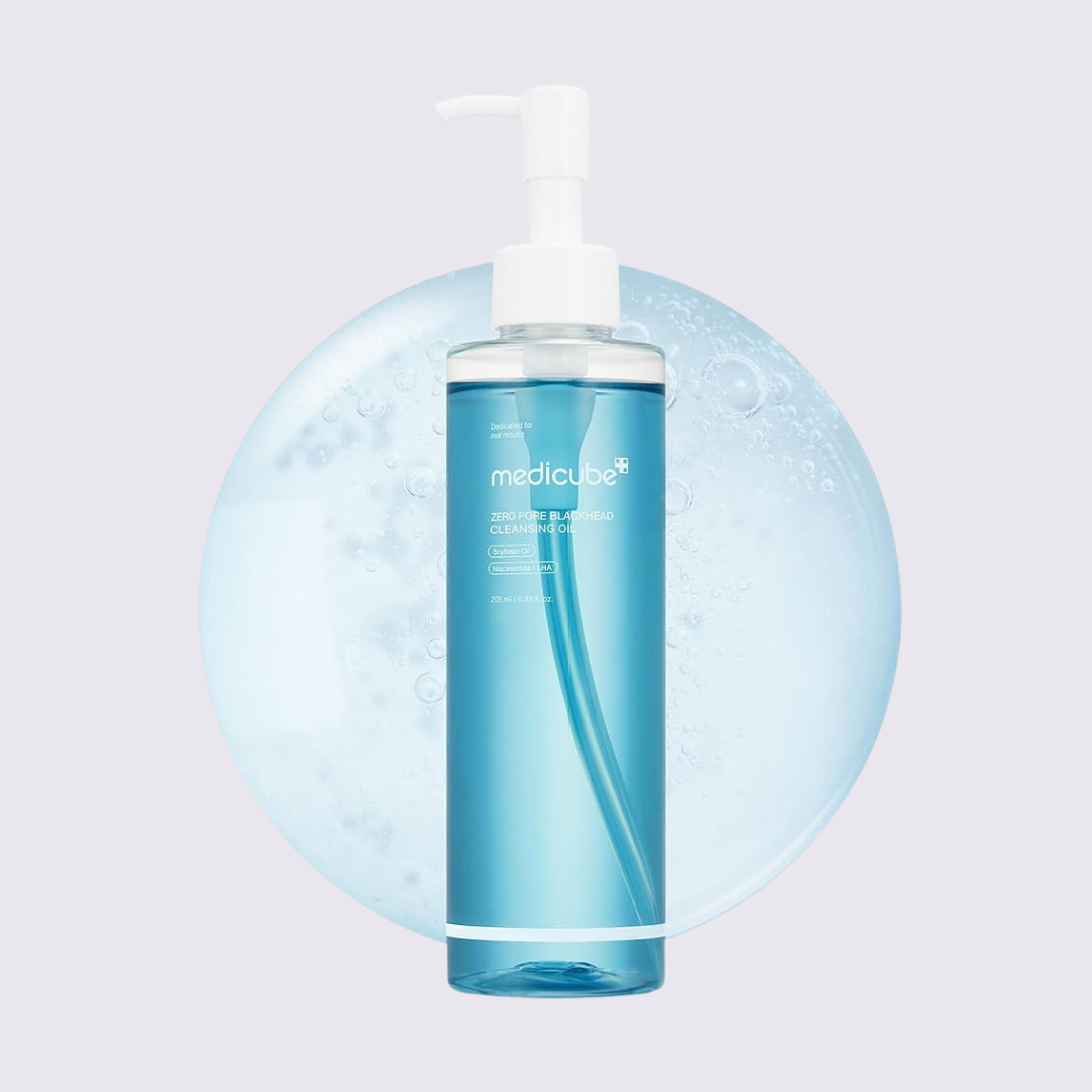 MEDICUBE - ZERO PORE BLACKHEAD DEEP CLEANSING OIL 205ml
