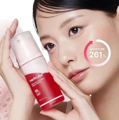 MEDICUBE - PDRN PINK COLLAGEN BUBBLE SERUM 95ml