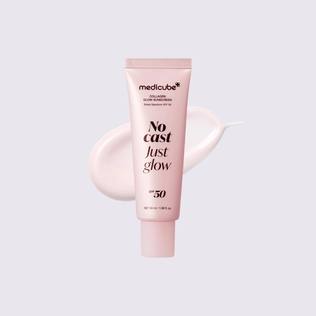 MEDICUBE - Glow Collagen Sunscreen SPF50+ PA++++ 50ml | Protector Solar Coreano Glow con Colágeno