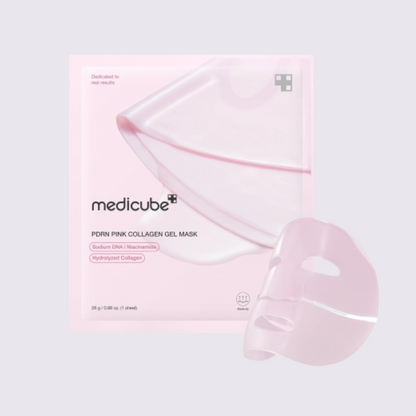 MEDICUBE - PDRN PINK COLLAGEN GEL MASK, 1 pza