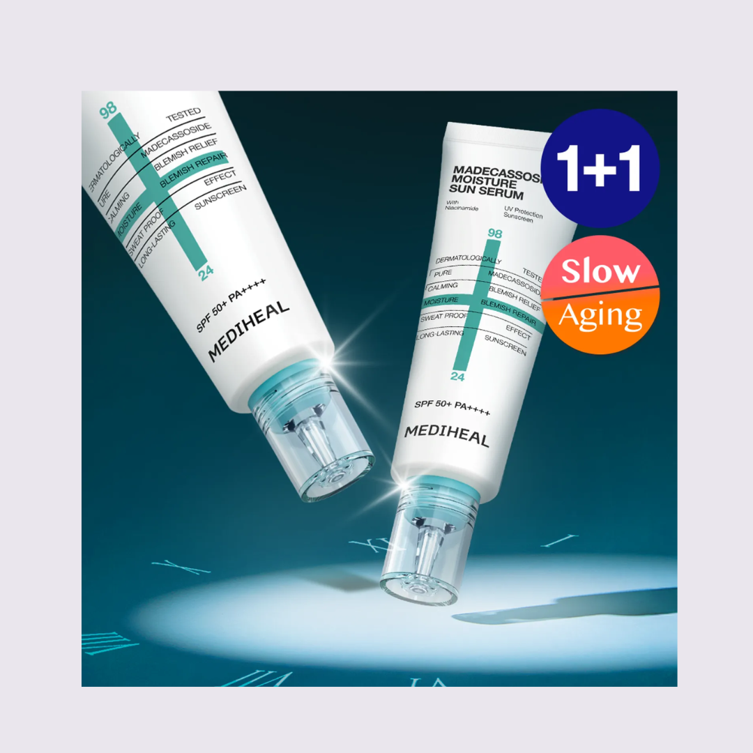 MEDIHEAL - Madecassoside Moisture Serum Trace Repair, SPF50+ PA++++  50g 1+1