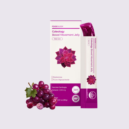 FOODOLOGY - Coleology Bowel Movement Jelly | Jelly para Bienestar Digestivo | 10 Pouches