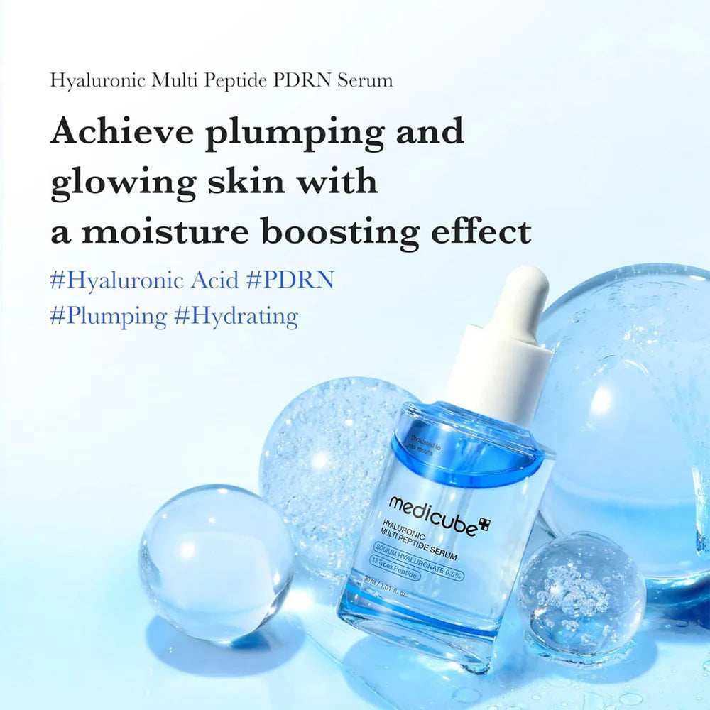 MEDICUBE - HYALURONIC MULTI PEPTIDE SERUM 30ml