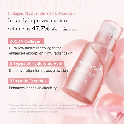 MEDICUBE - PDRN PINK EXOSOME SHOT SERUM 2000L 30ml