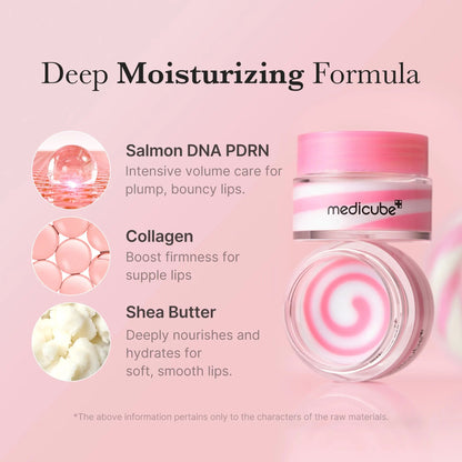 MEDICUBE - PDRN LIP SLEEPING MASK