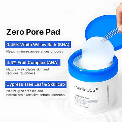 MEDICUBE - TONER PADS ZERO PORE PAD 2.0 (70pcs)