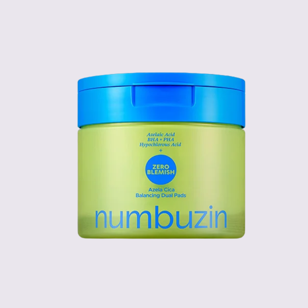 NUMBUZIN - Zero Blemish Azela Cica Balancing Dual Pads 210ml (60Pads)