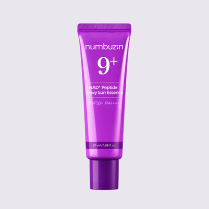 NUMBUZIN - No.9 NAD+ 9 Peptides Dewy Sun Essence SPF50+ PA++++