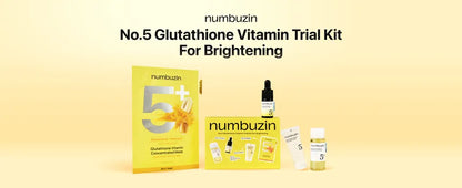 NUMBUZIN - No.5 Glutathione Vitamin Trial Kit for Brightening