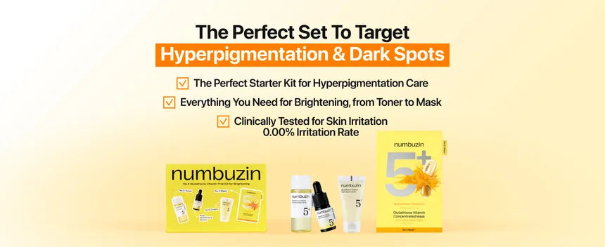 NUMBUZIN - No.5 Glutathione Vitamin Trial Kit for Brightening