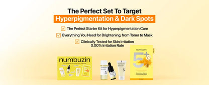 NUMBUZIN - No.5 Glutathione Vitamin Trial Kit for Brightening
