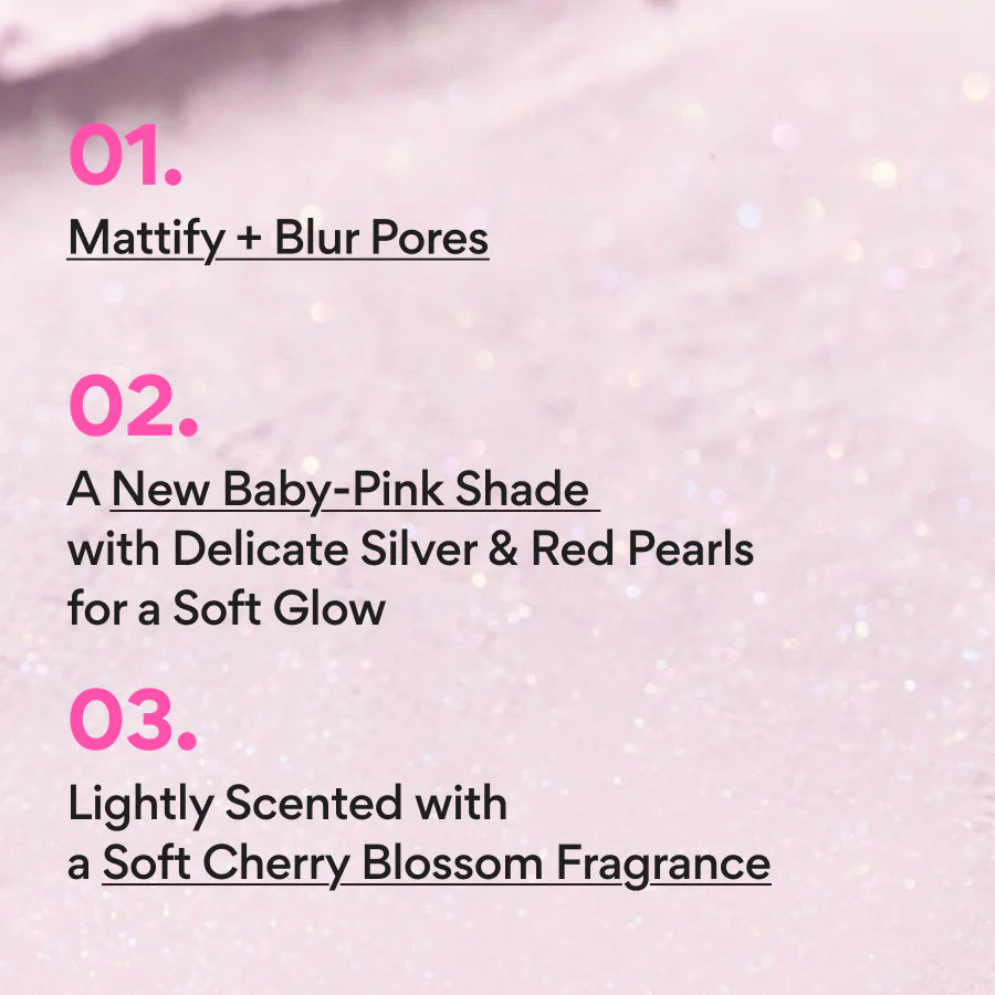INNISFREE - No Sebum Mineral Twinkle Powder, Peach Blossom 5g