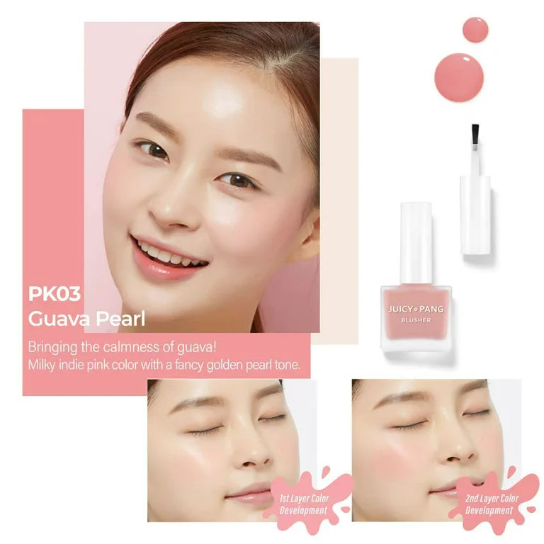 APIEU - Rubor Juicy-Pang Water Blusher (PK03)