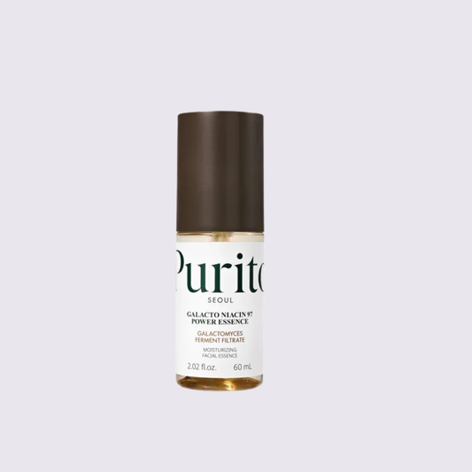 PURITO - Galacto Niacin 97 Power Essence 60ml | Esencia Coreana Iluminadora con Galactomyces y Niacinamida