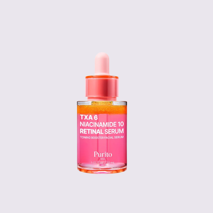 PURITO - TXA 6 Niacinamide 10 Retinal Serum 30ml | Sérum Coreano Antimanchas e Iluminador