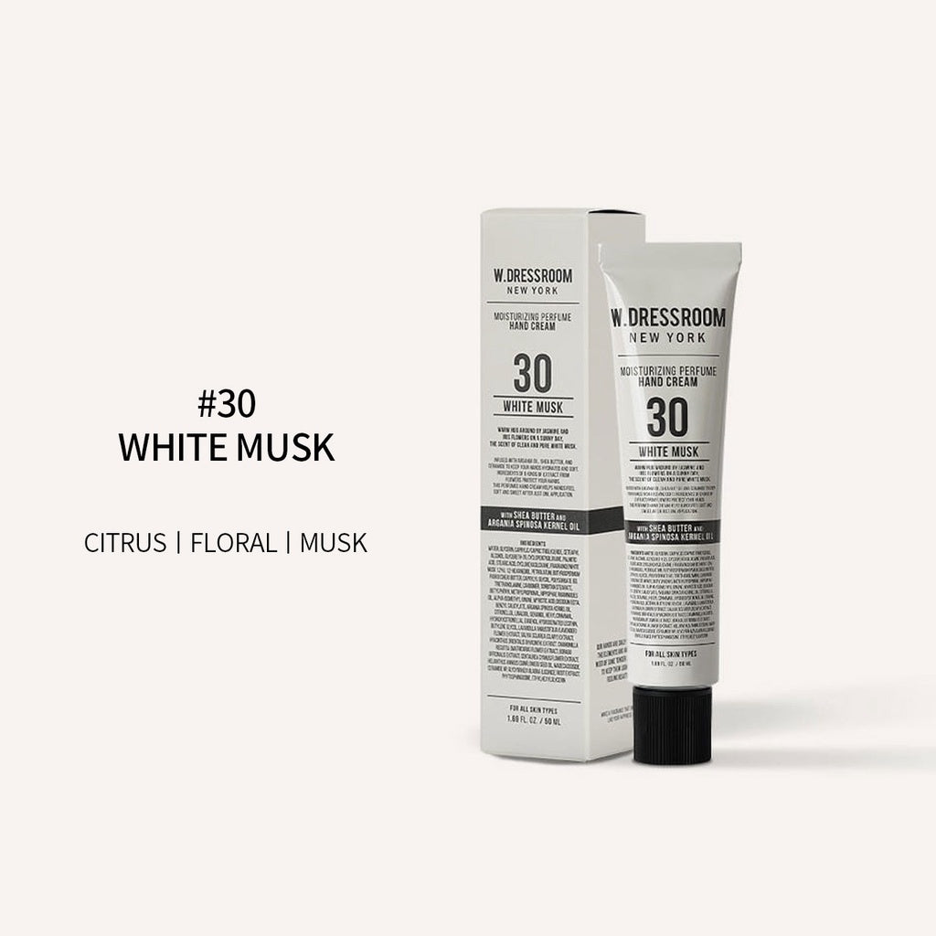 W.DRESSROOM - Perfume Hand Cream Mini No.30 White Musk 20ml