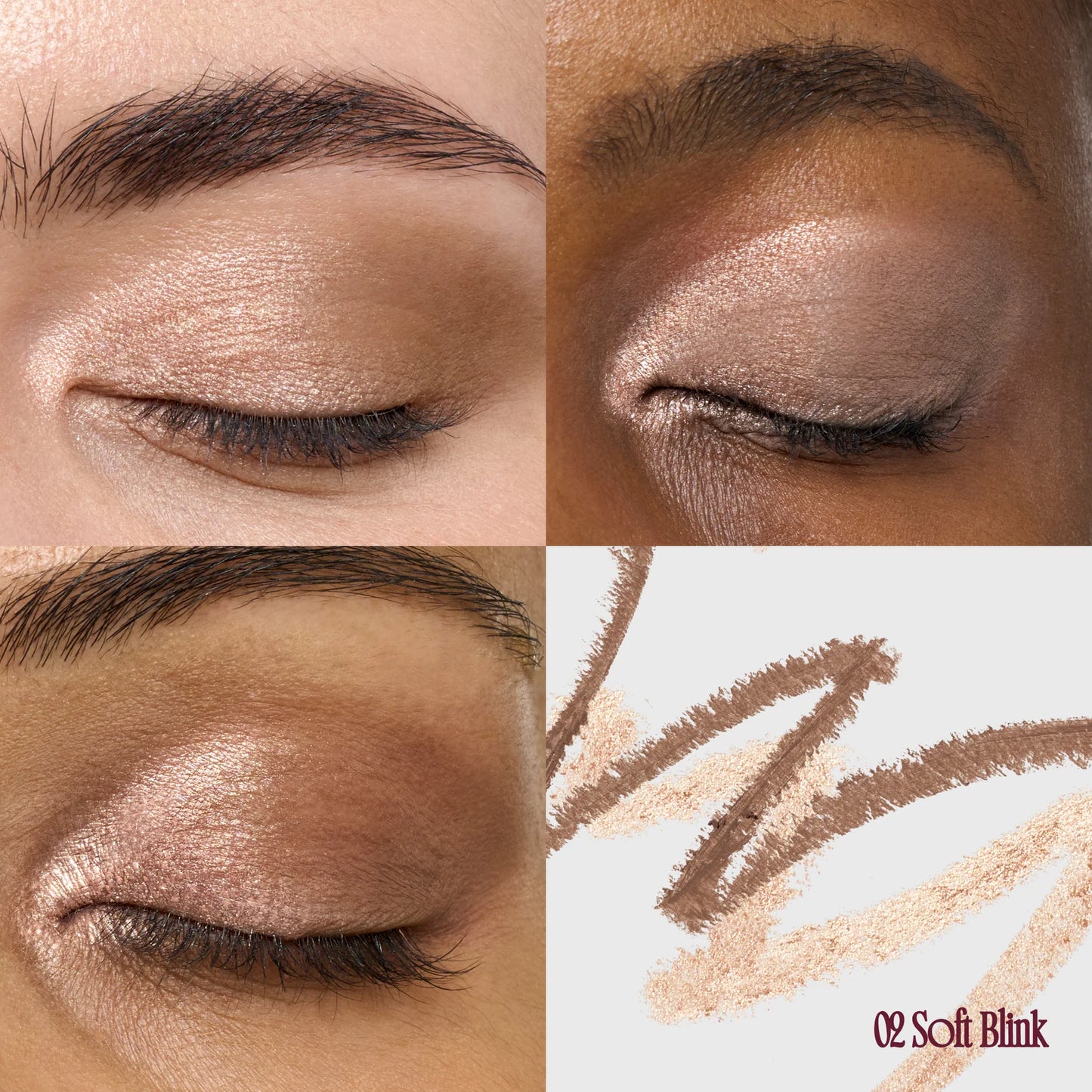 FWEE - LONG-LASTING DUAL COLORING STICK EYE SHADOW 02 SOFT BLINK (1.2g)