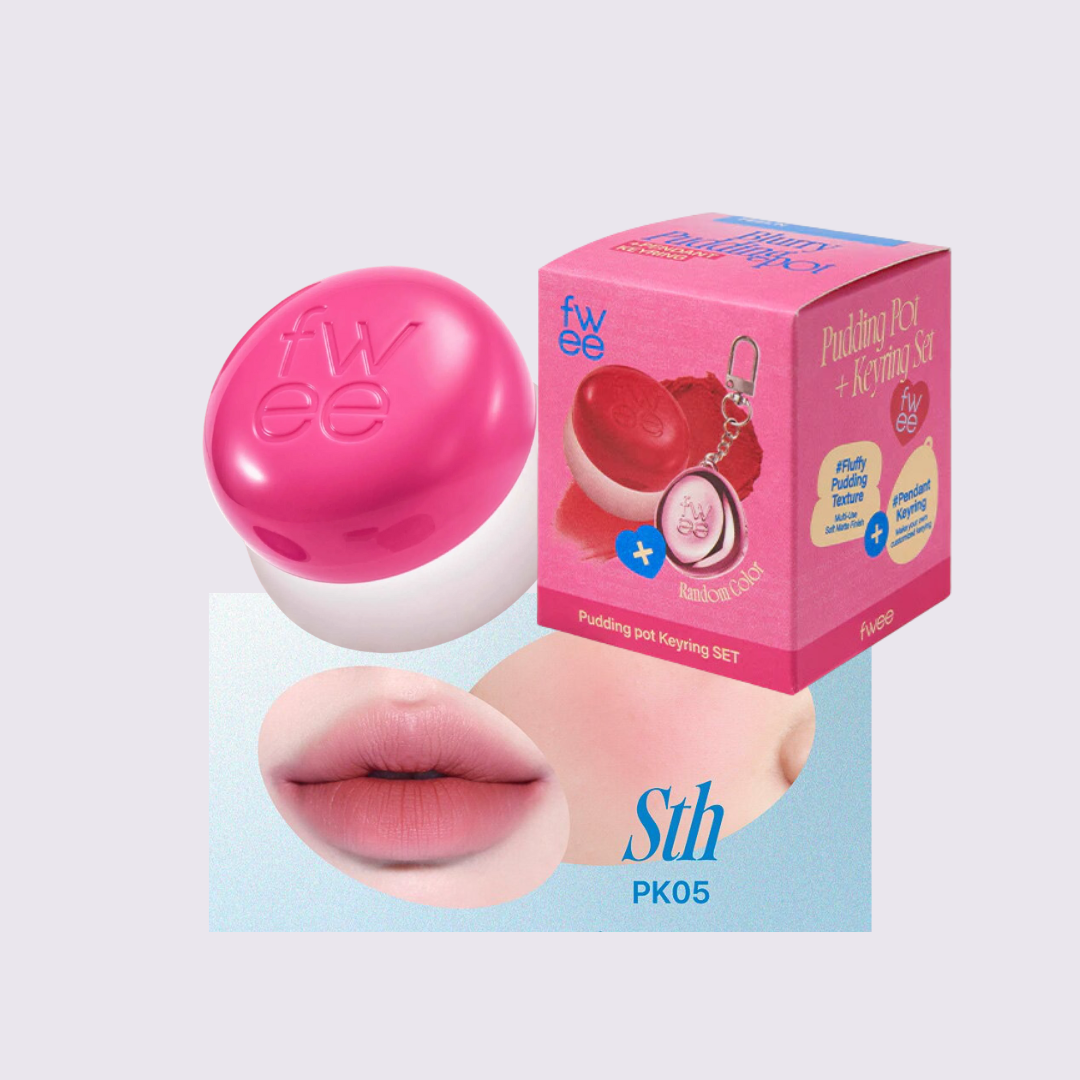 FWEE - Lip&Cheek Blurry Pudding Pot PK03 STH 5g + LLAVERO