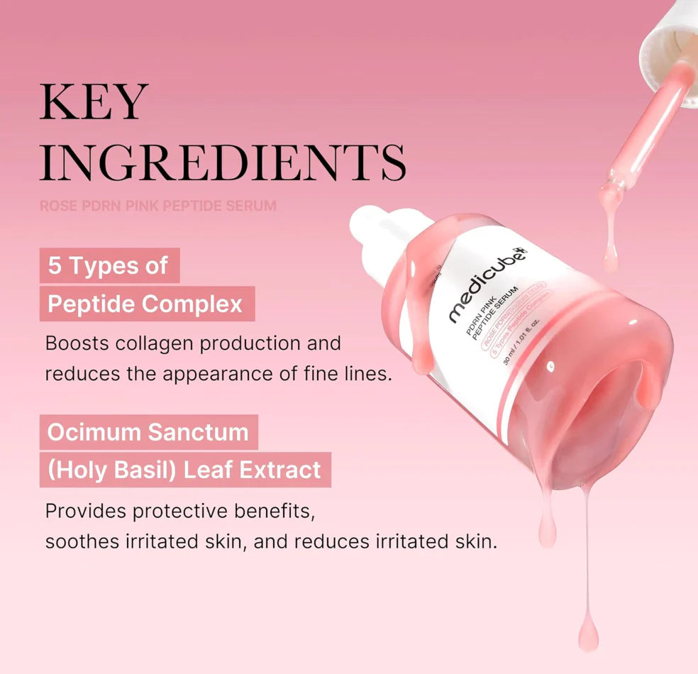 MEDICUBE - Collagen PDRN Pink Peptide Serum 30ml