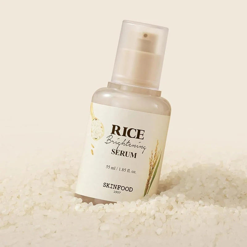 SKINFOOD - Rice Brightening Serum 55ml | Sérum Coreano Iluminador con Arroz
