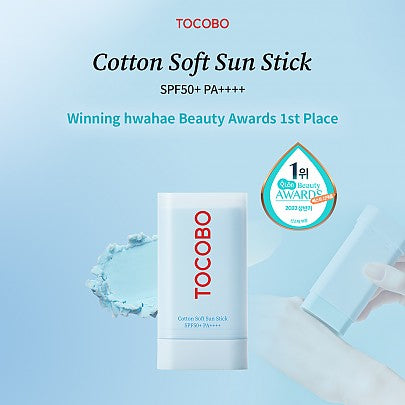 TOCOBO - SUNSTICK Cotton Soft SPF50+ PA++++