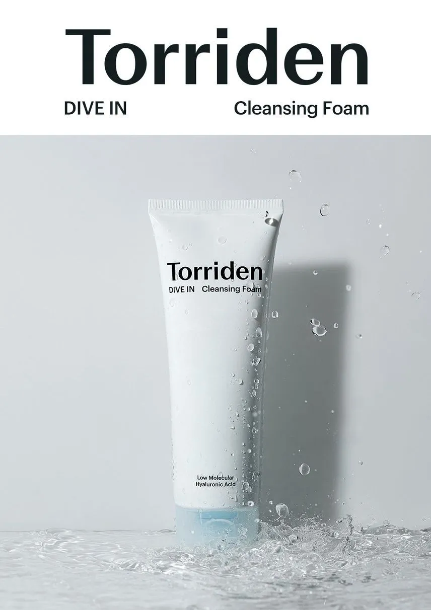 TORRIDEN - Gel Limpiador DIVE-IN Low Molecular con Ácido Hialurónico, 150 ml