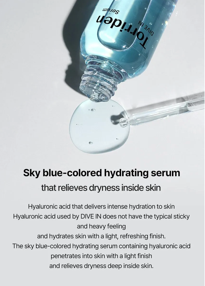 TORRIDEN - Suero DIVE IN Low Molecular con Ácido Hialurónico, 50 ml