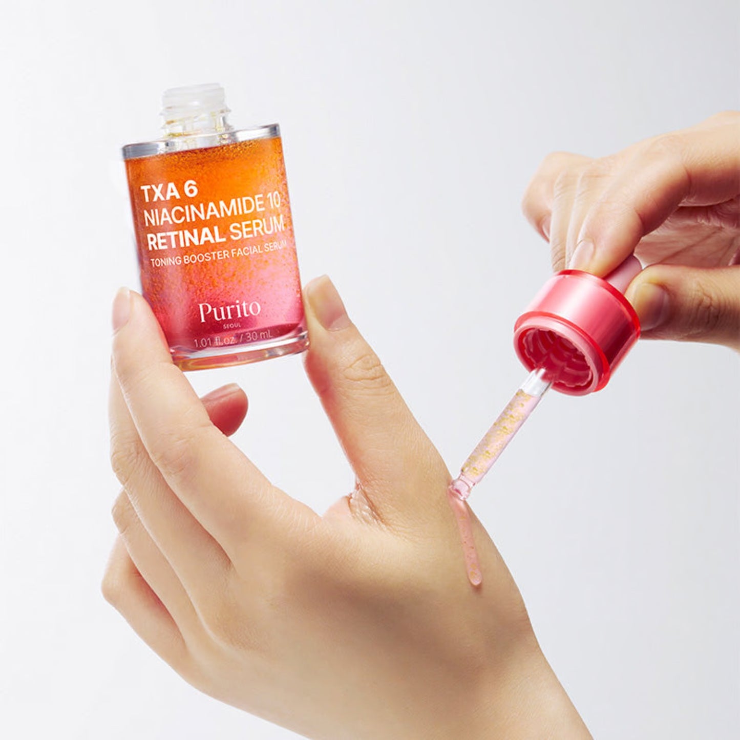 PURITO - TXA 6 Niacinamide 10 Retinal Serum 30ml | Sérum Coreano Antimanchas e Iluminador