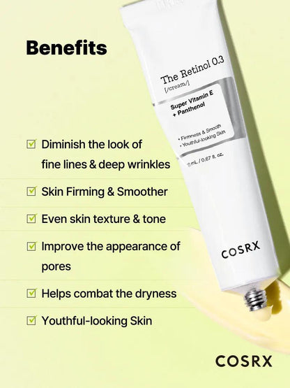 COSRX -  Crema The Retinol 0.3