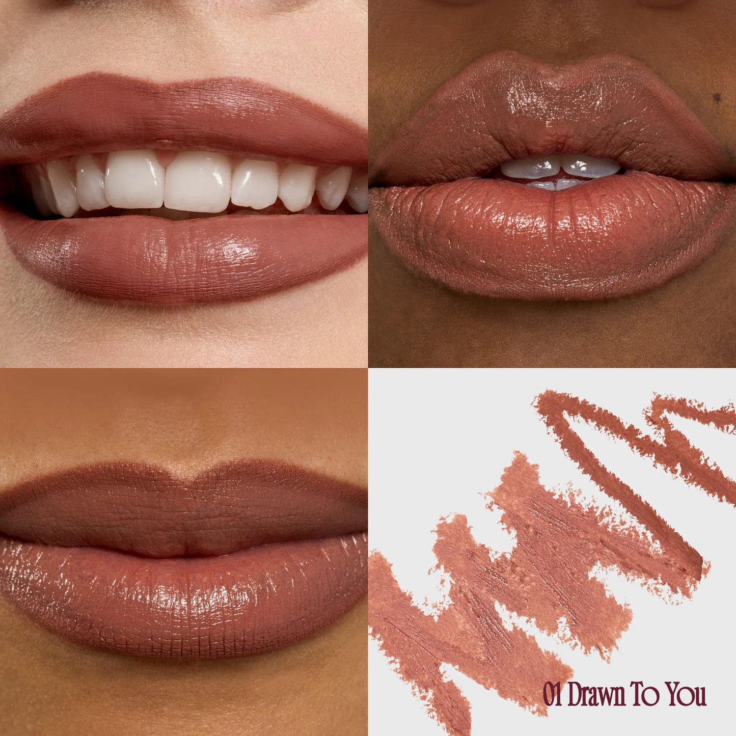 FWEE - LONG-LASTING DUAL COLORING STICK LIP LINER 01 DRAWN TO YOU (1.2g)