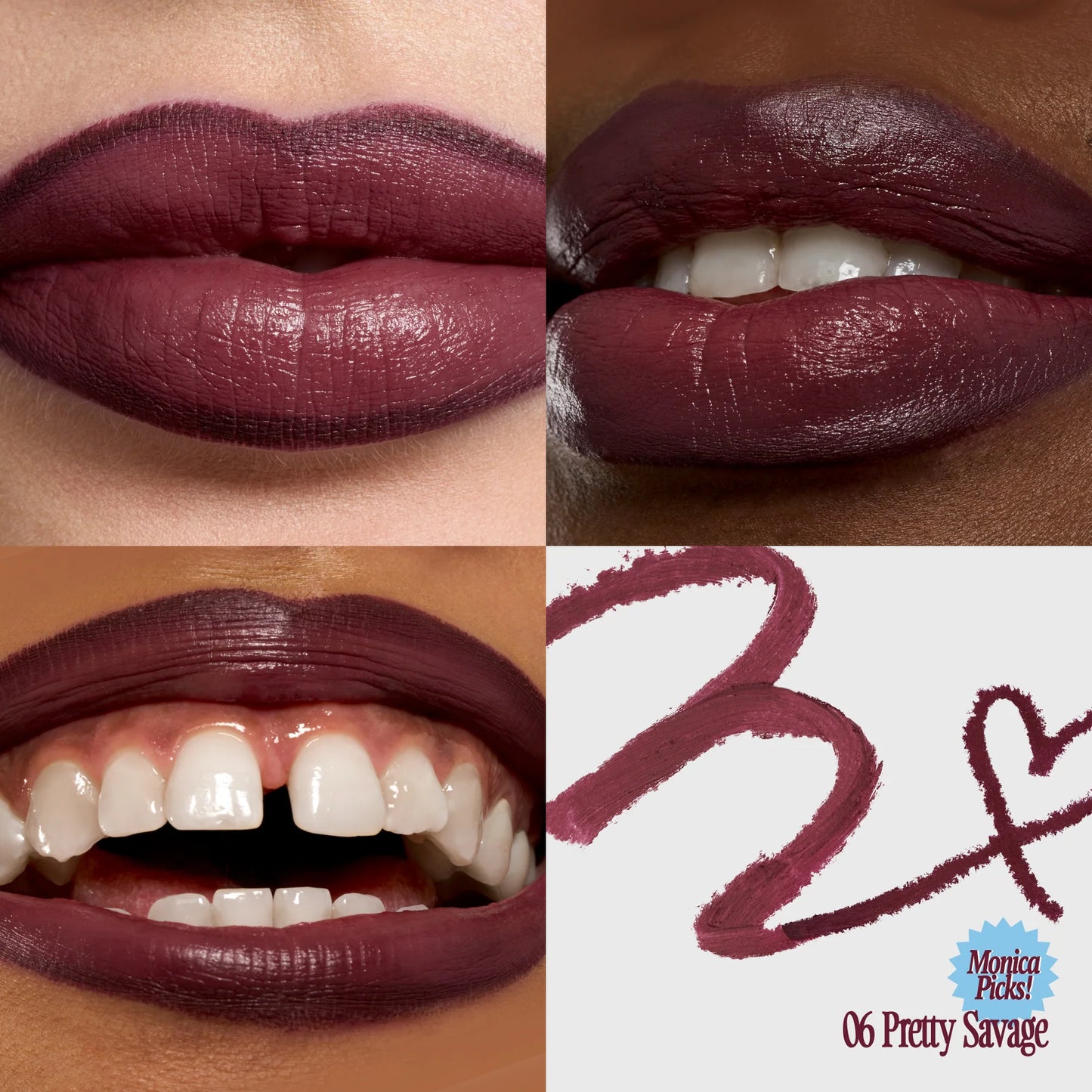 FWEE - LONG-LASTING DUAL COLORING STICK LIP LINER 06 PRETTY SAVAGE (1.2g)