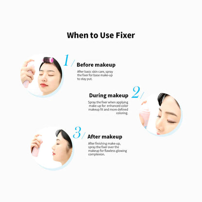 SO NATURAL - ALL DAY TIGHT MAKE UP SETTING FIXER MIST SPRAY, 75 ml + 15 ml GEL FIXER