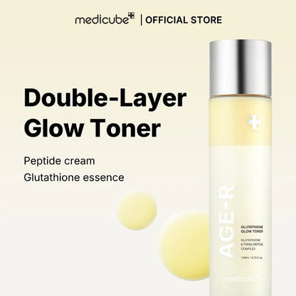 MEDICUBE - AGE-R GLUTATHIONE GLOW TONER, 140ml