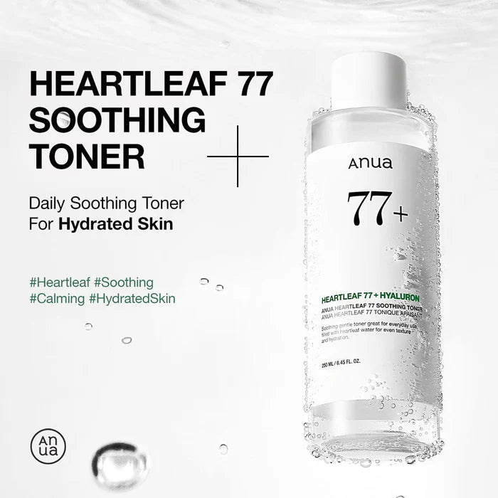 ANUA - Tóner Calmante Heartleaf 77%