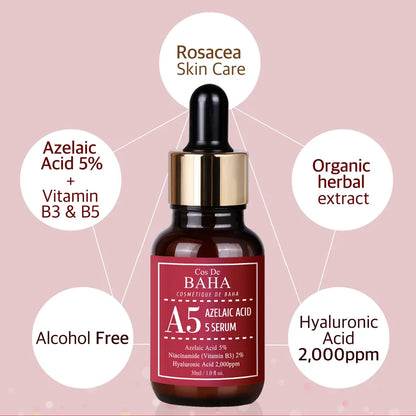 Cos De BAHA - Suero Ácido Azelaico 5%, 30ml