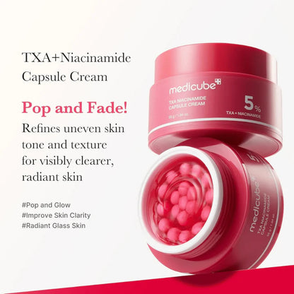 MEDICUBE - TXA NIACINAMAIDE CAPSULE CREAM 55g