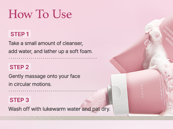 ARENCIA - Rosehip Mild PH Balancing Rice Cake Cleanser 150g