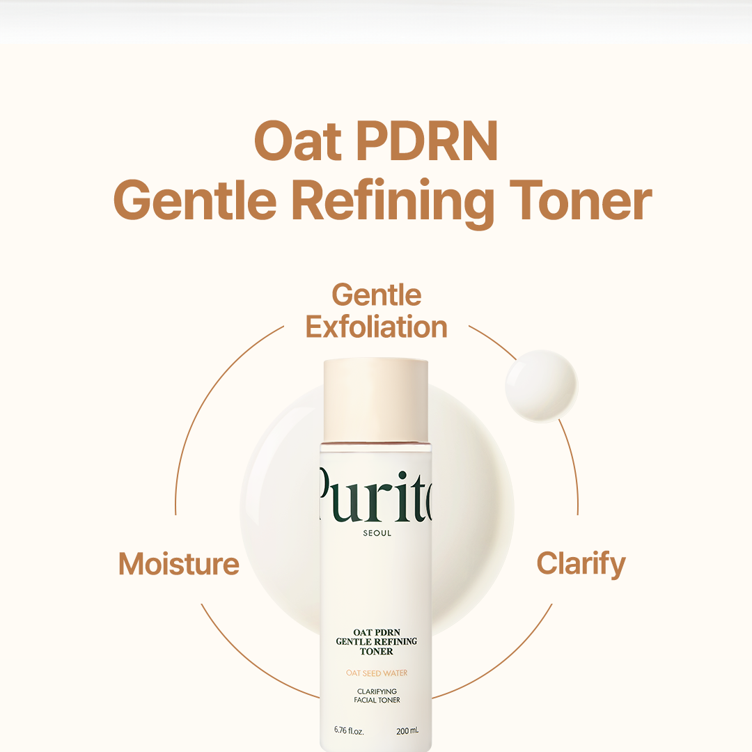 PURITO - Oat PDRN Gentle Refining Toner 200ml