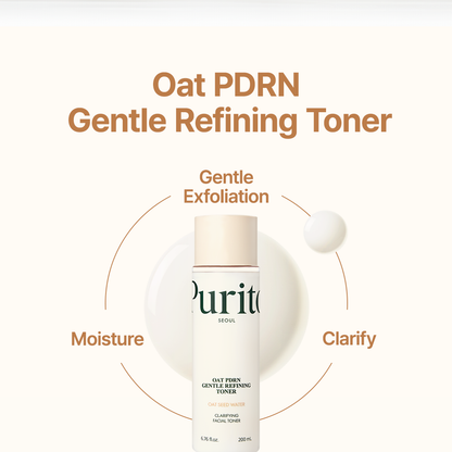 PURITO - Oat PDRN Gentle Refining Toner 200ml