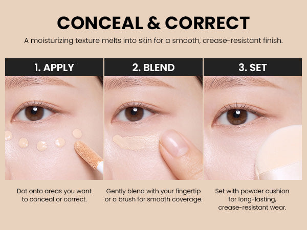 THE SAEM - Cover Perfection Tip Concealer 02 Rich Beige