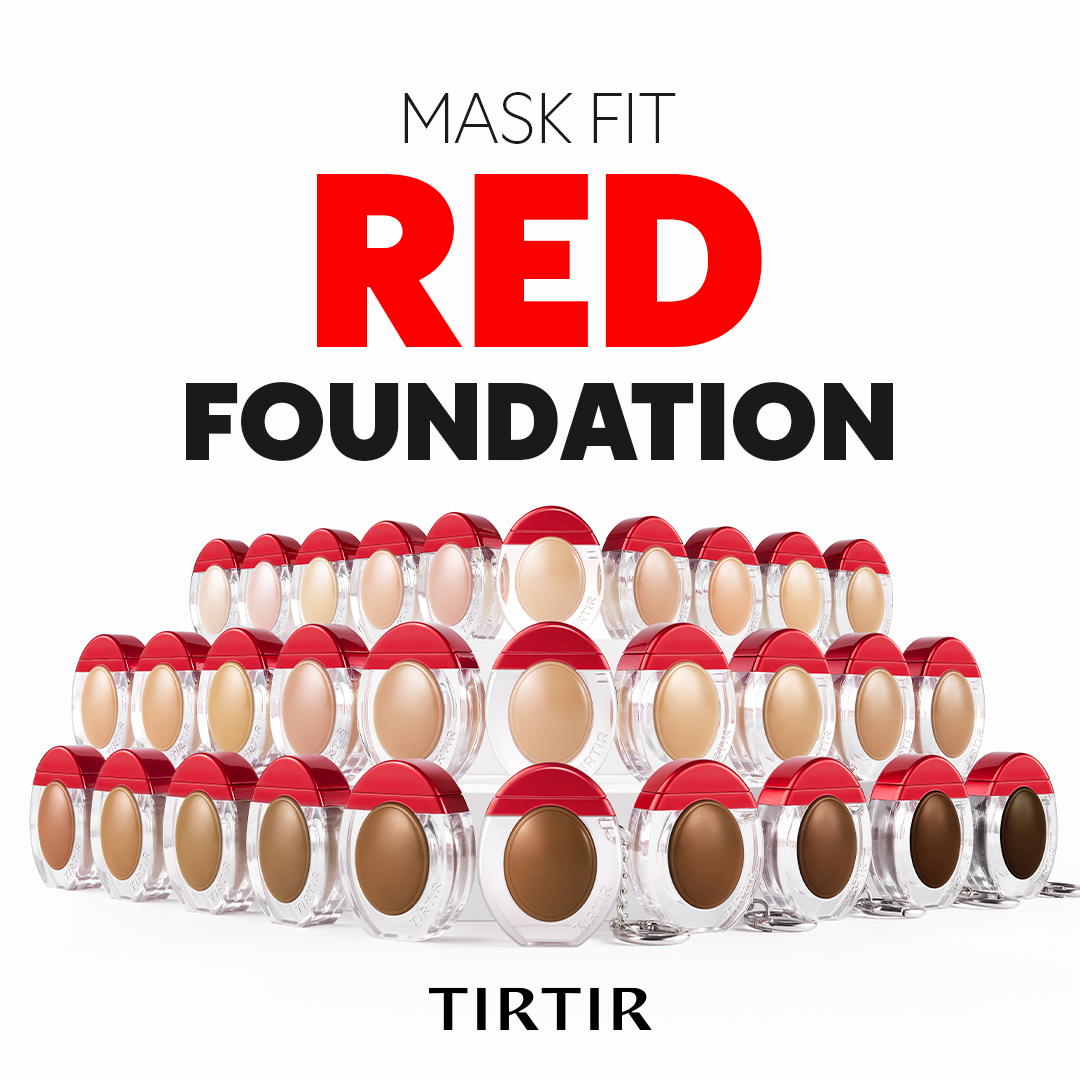 TIRTIR - Foundation Mini Keychain 21N Ivory | Base Líquida Coreana Mini con Llavero