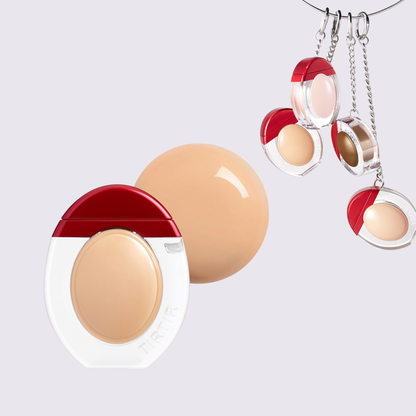 TIRTIR - Foundation Mini Keychain 23N Sand | Base Líquida Coreana Mini con Llavero
