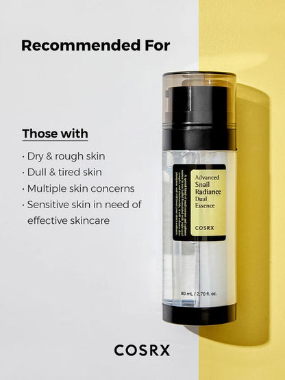 COSRX - Esencia doble Snail Radiance