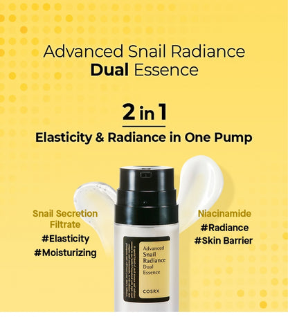 COSRX - Esencia doble Snail Radiance